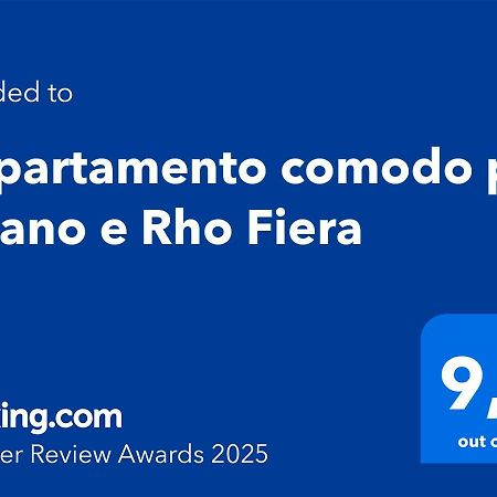 Appartamento Comodo Per Milano E Rho Fiera エクステリア 写真